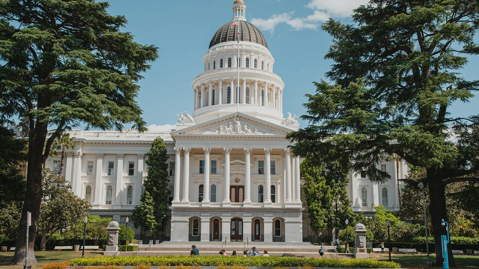The California State Capitol in Sacramento